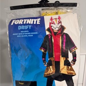 Drift Kids Costume - Black, Red & Gold